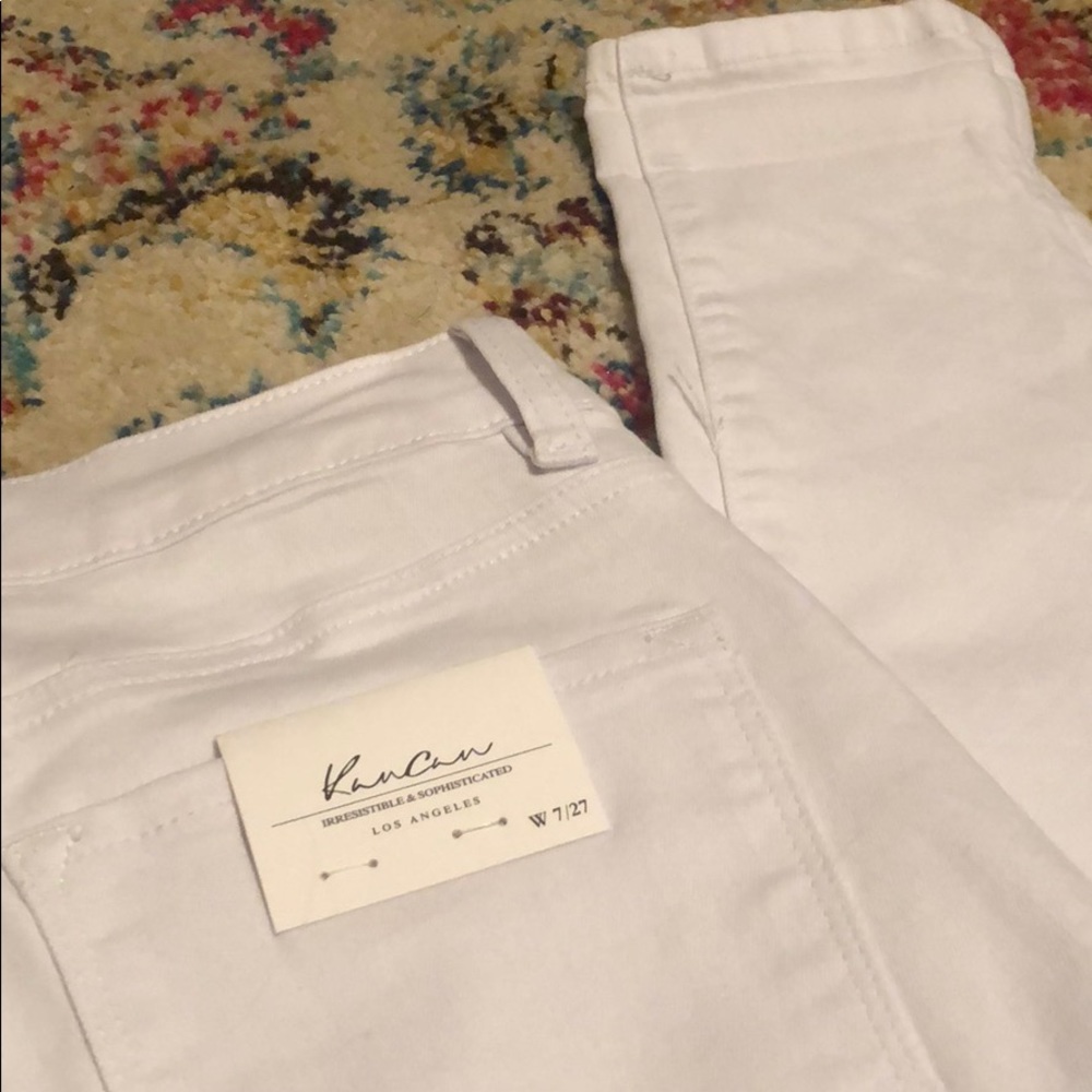 KanCan White Skinny Jeans NWT